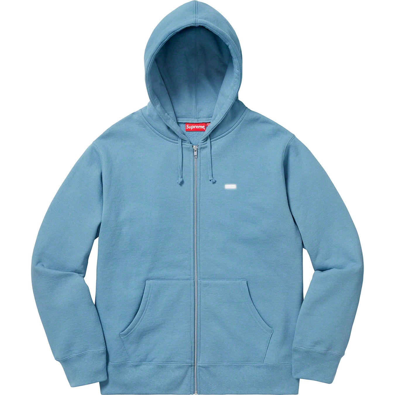 Reflective Small Box Zip Up Sweatshirt view 8